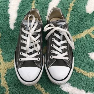 Grey Converse All Star Sneakers
